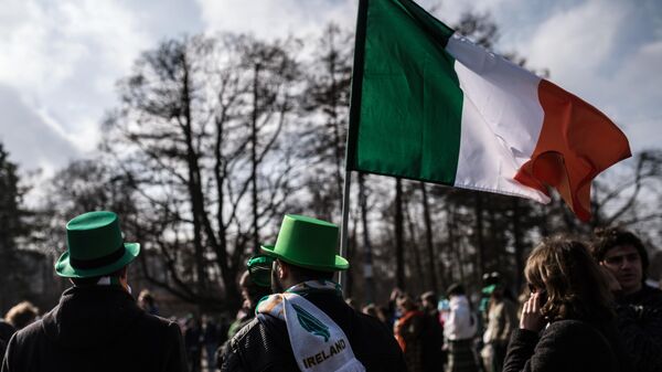 Застава Ирске на паради поводом Дана светог Патрика - Sputnik Србија