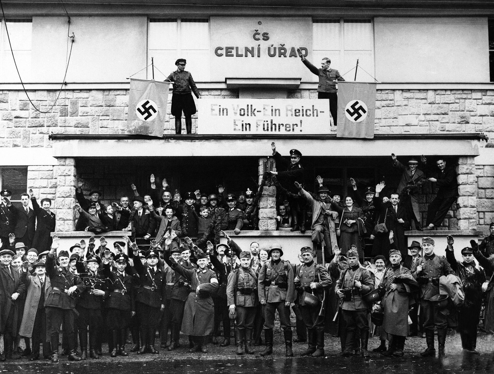 Nemački nacisti na granici - Sputnik Srbija, 1920, 01.09.2023