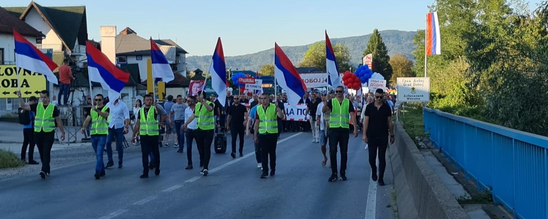 Mirni protesti u Republici Srpskoj - Sputnik Srbija, 1920, 01.09.2023