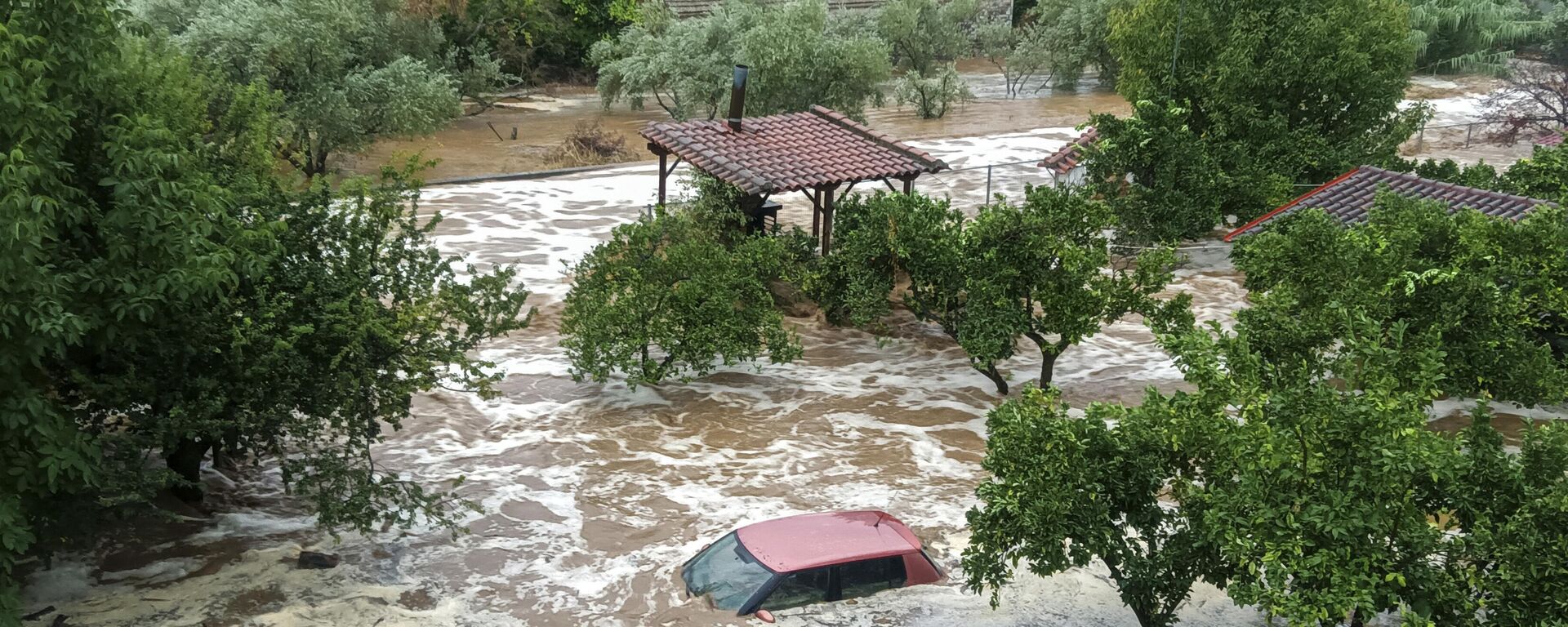 Grčka poplave - primorsko odmaralište Milina, na jugu poluostrva Pilion. - Sputnik Srbija, 1920, 05.09.2023