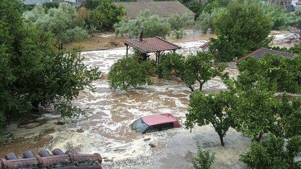 Катастрофалне поплаве у Грчкој, у области Пилион - Sputnik Србија