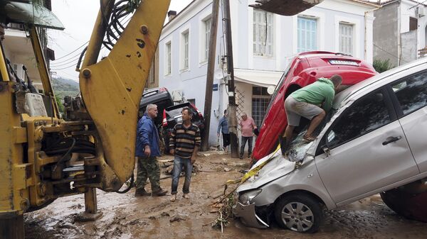 Поплаве у Грчкој - Sputnik Србија