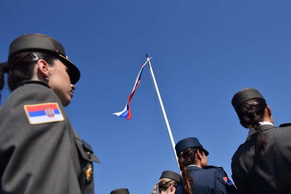 Svečana promocija najmlađih oficira Vojske Srbije u Beogradu - Sputnik Srbija