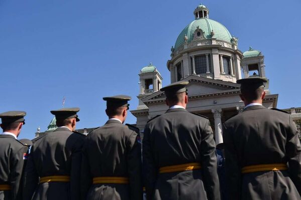 Svečana promocija najmlađih oficira Vojske Srbije u Beogradu - Sputnik Srbija