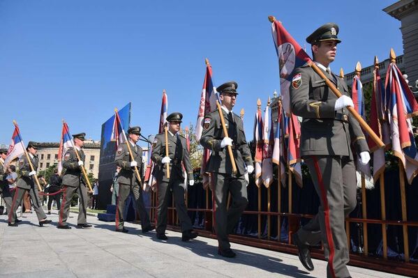 Svečana promocija najmlađih oficira Vojske Srbije u Beogradu - Sputnik Srbija