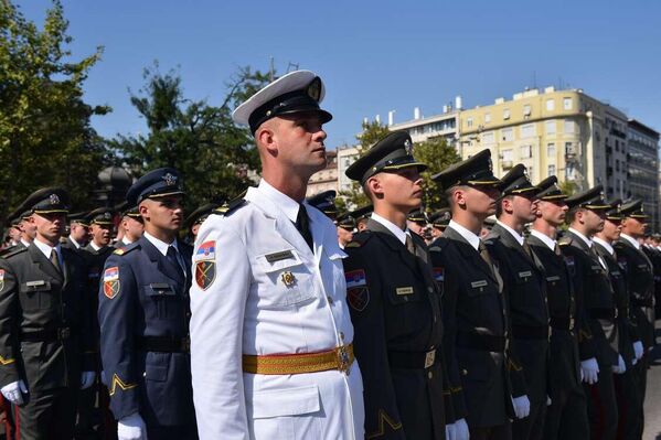 Svečana promocija najmlađih oficira Vojske Srbije u Beogradu - Sputnik Srbija
