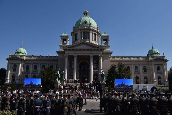 Svečana promocija najmlađih oficira Vojske Srbije u Beogradu - Sputnik Srbija