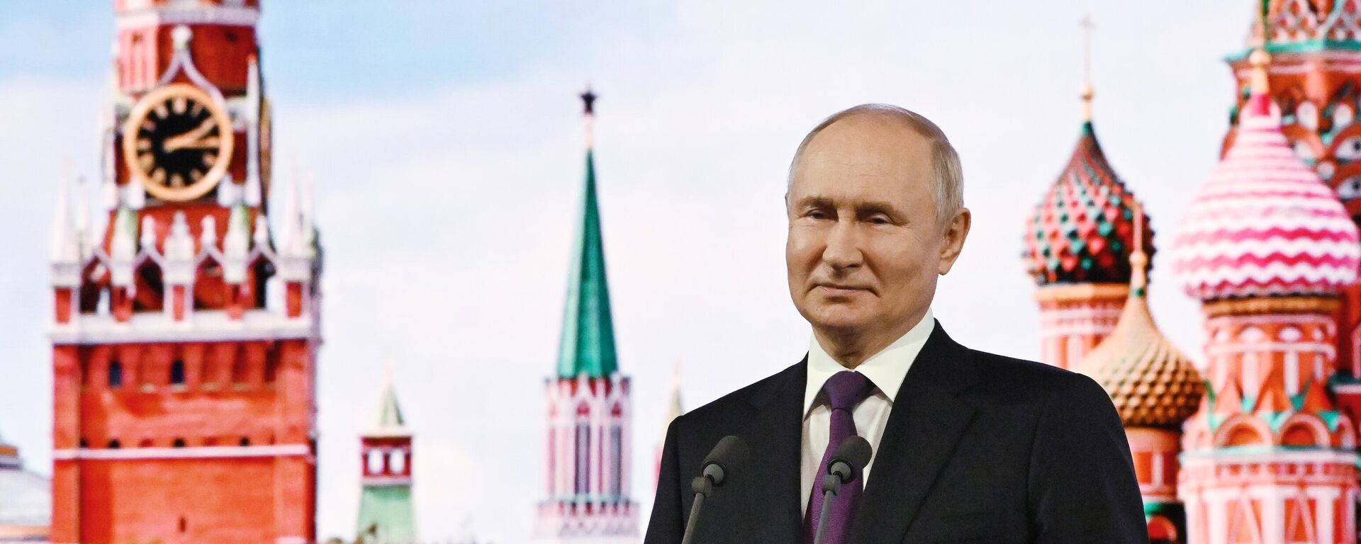 Ruski predsednik Vladimir Putin čestitao Moskovljanima Dan grada - Sputnik Srbija, 1920, 13.10.2023
