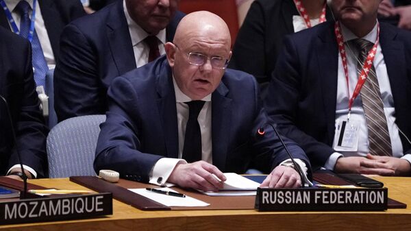 Ambasador Rusije u UN Vasilij Nebenzja - Sputnik Srbija