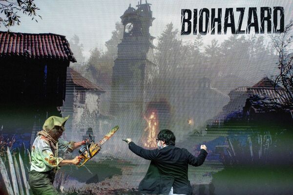 Једна од најпопуларнијих игара је Биохазард 4, позната и као Резидент Евил 4, јапанског произвођача игара Капком. - Sputnik Србија