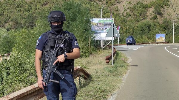 Policajac tzv. kosovske policije - Sputnik Srbija