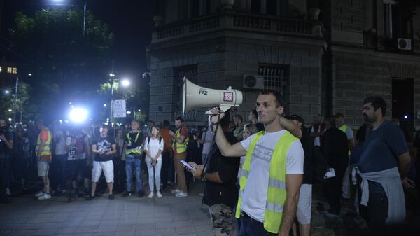 Протест Србија против насиља - Sputnik Србија