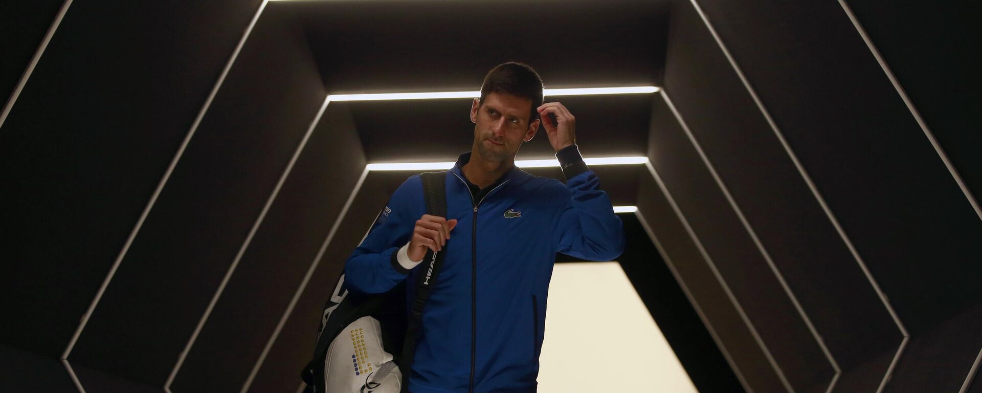 Novak Đoković na Paris Masters teniskom turniru u Parizu, u nedelju, 3. novembra 2019. - Sputnik Srbija, 1920, 10.10.2023