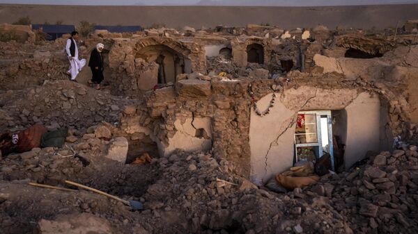 Срушене куће у разорном земљотресу у Авганистану. - Sputnik Србија