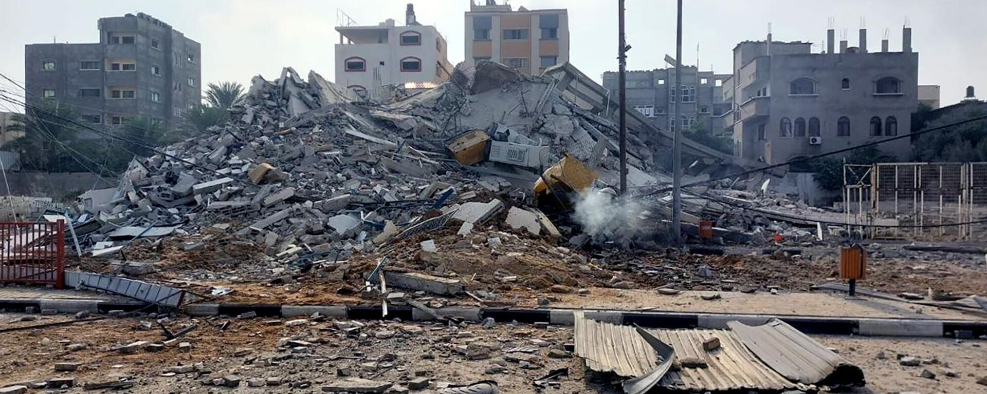 Ruševine u Gazi posle izraelskog bombardovanja - Sputnik Srbija, 1920, 01.11.2023