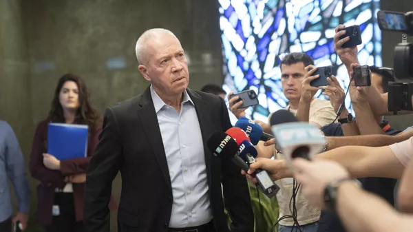 Израелски министар одбране Јоав Галант Израелски министар одбране Јоав Галант - Sputnik Србија