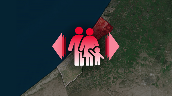 Израелски план за евакуацију палестинског становништва - Sputnik Србија