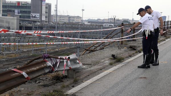 Место несреће аутобуса у италијанском граду Местре - Sputnik Србија