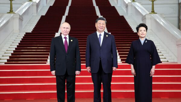 Predsednik Rusije Vladimir Putin doputovao u Peking - Sputnik Srbija
