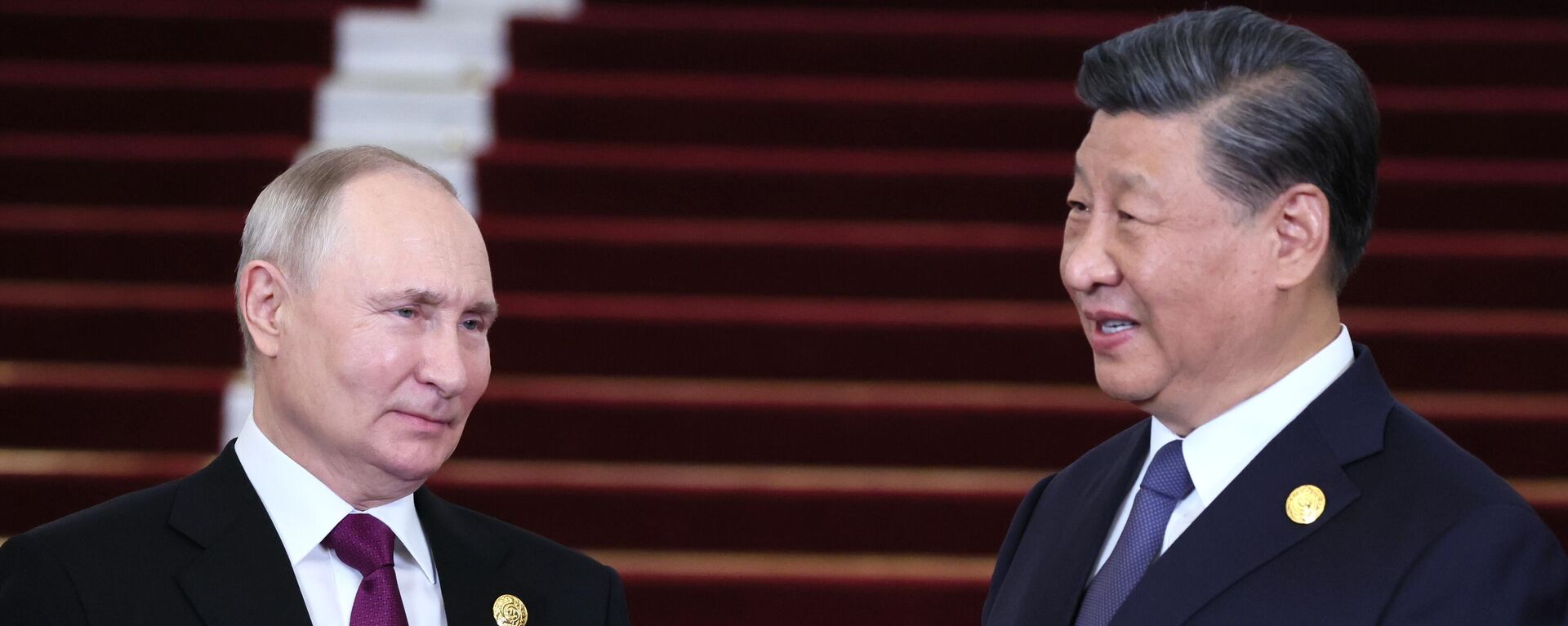 Vladimir Putin i Si Đinping u Pekingu - Sputnik Srbija, 1920, 09.01.2024