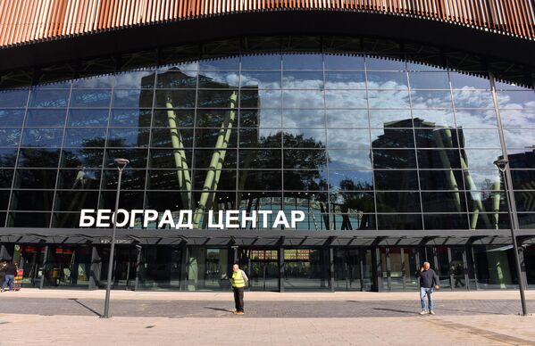  Železnička stanica Beograd Centar predstavlja, ne samo staničnu zgradu, već simbol modernizacije železnice  - Sputnik Srbija
