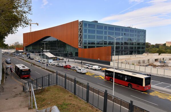 Nova zgrada železničke stanice u Beograd Centru ima površinu od oko 5.600 kvadratnih metara - Sputnik Srbija