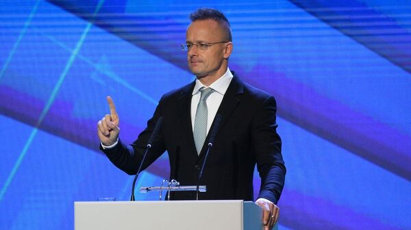 Ministar spoljnih poslova Mađarske Peter Sijarto - Sputnik Srbija