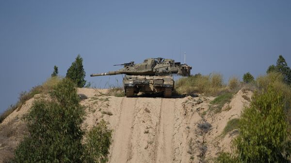 Tenkovi izraelske vojske - Sputnik Srbija