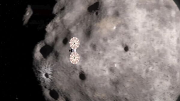 Sonda Lusi prilazi asteroidu /video animacija/ NASA - Sputnik Srbija