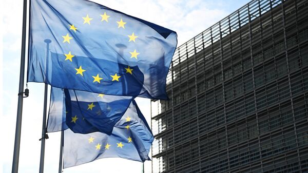 Застава ЕУ у Бриселу - Sputnik Србија