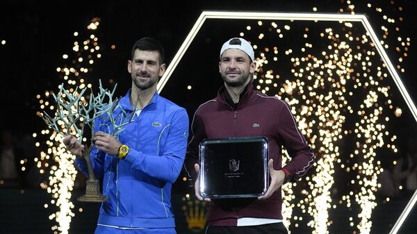 Novak Đoković Grigor Dimitrov - Sputnik Srbija