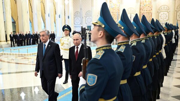 Владимир Путин у посети Казахстану - Sputnik Србија