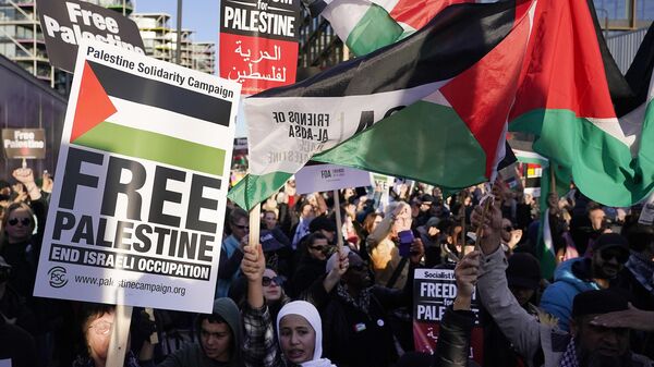 Скуп Подршке Палестини у Лондону - Sputnik Србија