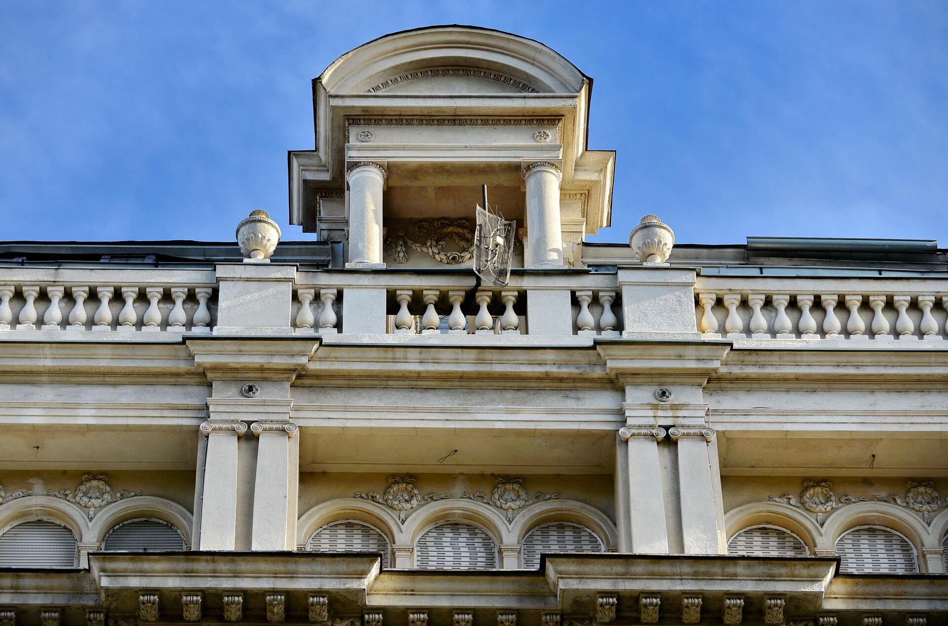 Велелепно здање и данас представља архитектонски драгуљ престонице, - Sputnik Србија, 1920, 17.11.2023