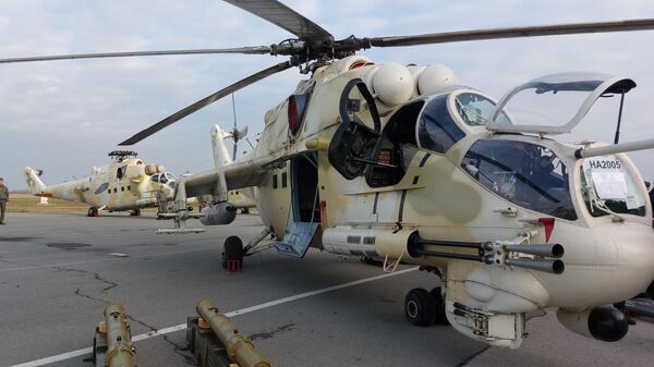 Borbeni helikopter Mi-35P - Sputnik Srbija