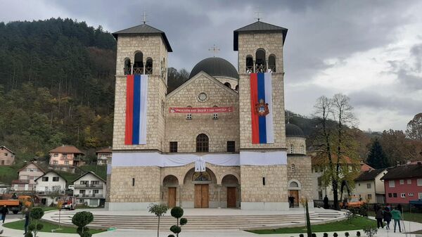 Храм Светог Саве у Фочи - Sputnik Србија