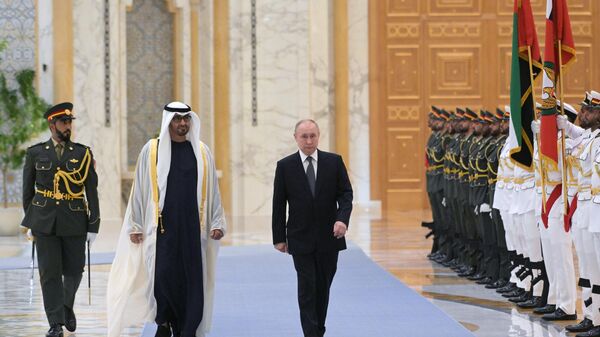 Poseta ruskog predsednika Vladimira Putina Ujedinjenim Arapskim Emiratima - Sputnik Srbija