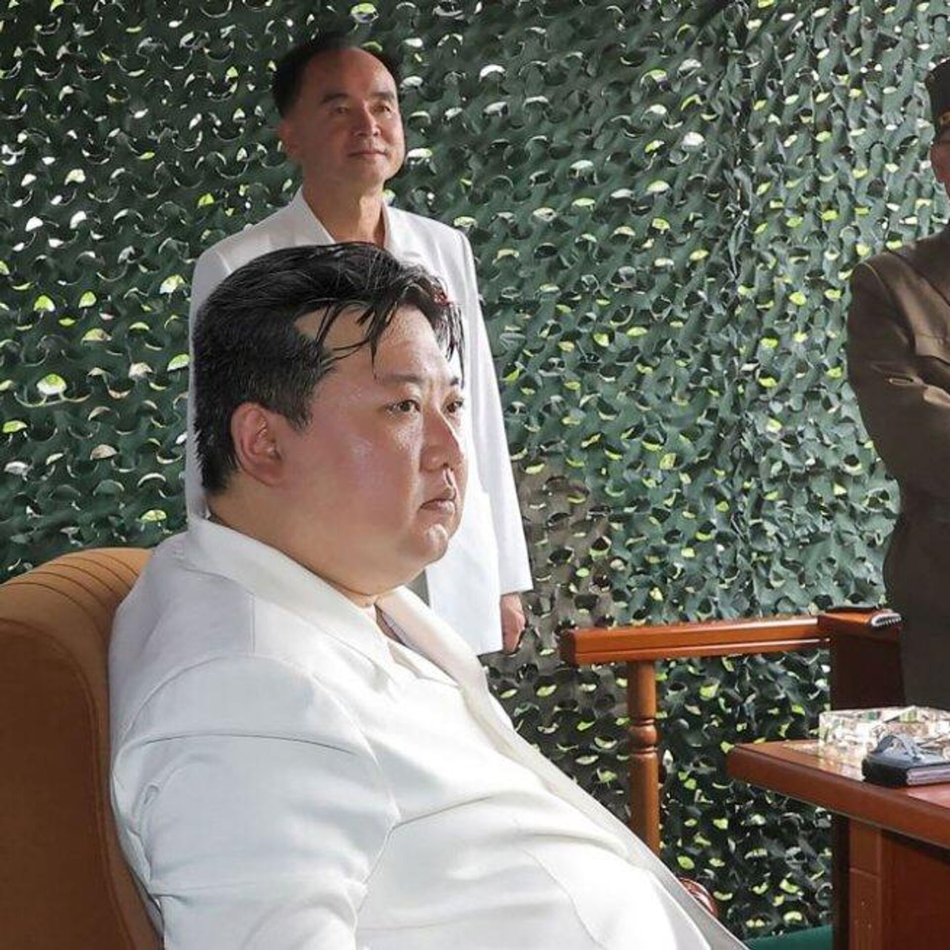 Lider Severnoй Korei <b>Kim</b> Čen Ыn.