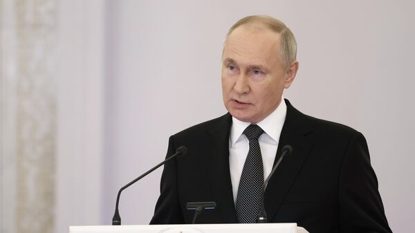 Ruski predsednik Vladimir Putin u Kremlju - Sputnik Srbija