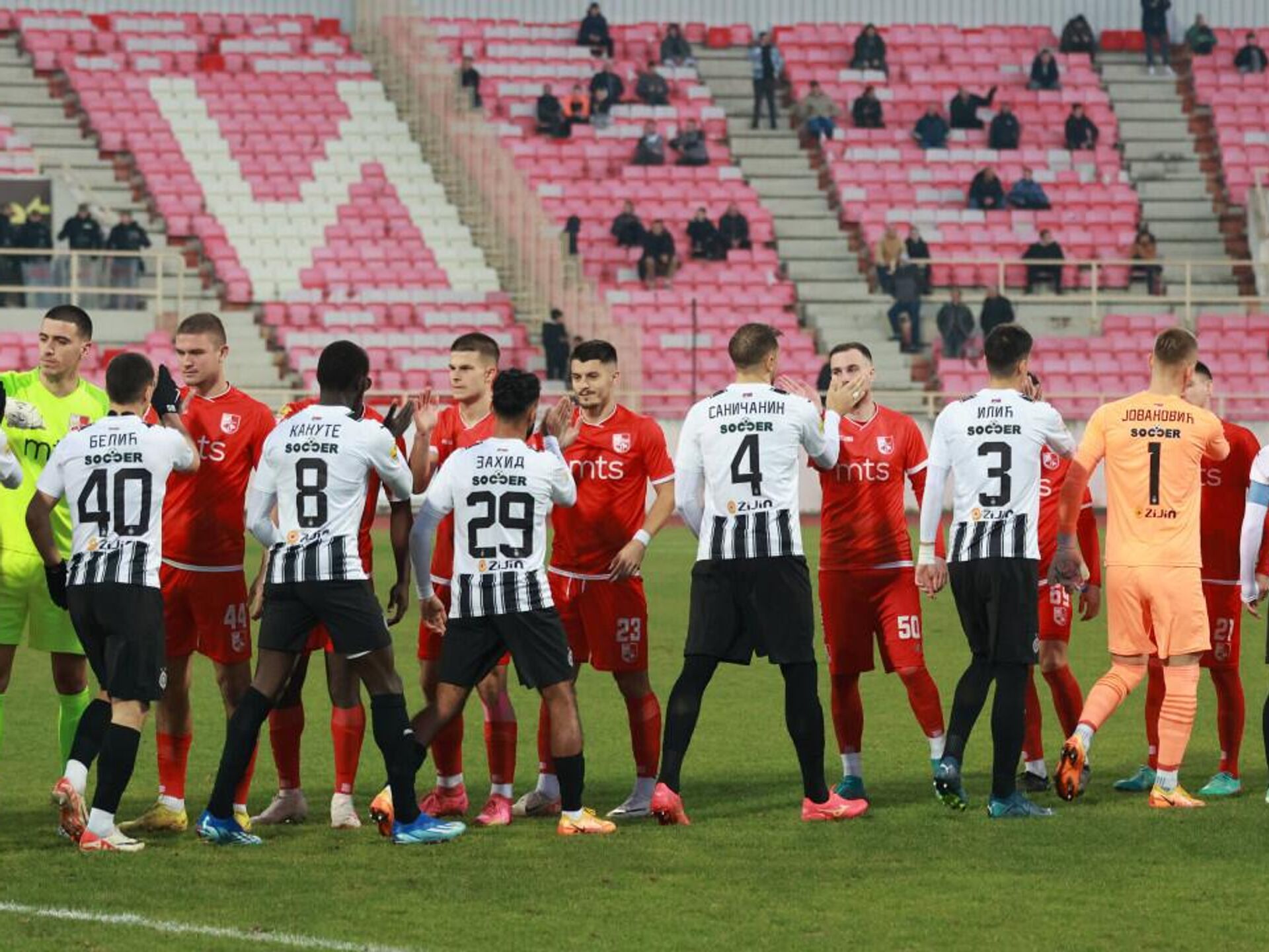 Uživo: Radnicki - Partizan 