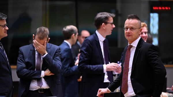 Ministri spoljnih poslova zemalja EU na sastanku u Briselu - Sputnik Srbija