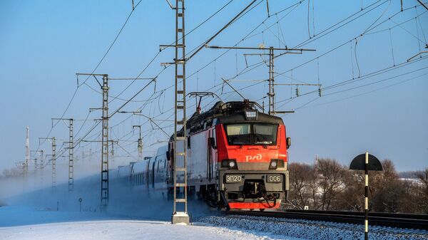Русија, брзи воз - Sputnik Србија