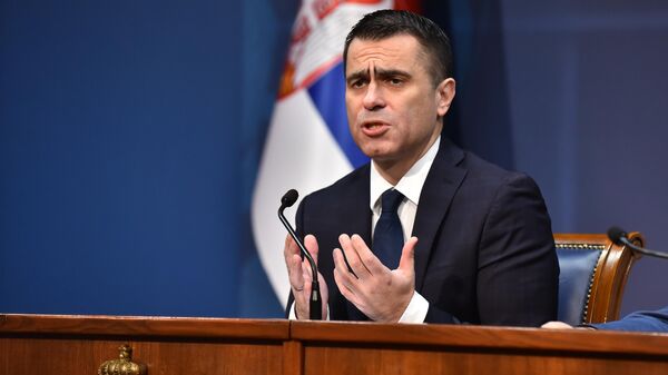 Министар без портфеља Ђорђе Милићевић - Sputnik Србија