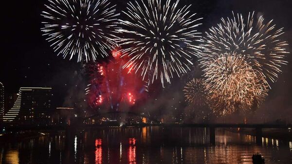 Ватромет у Београду на води - Sputnik Србија