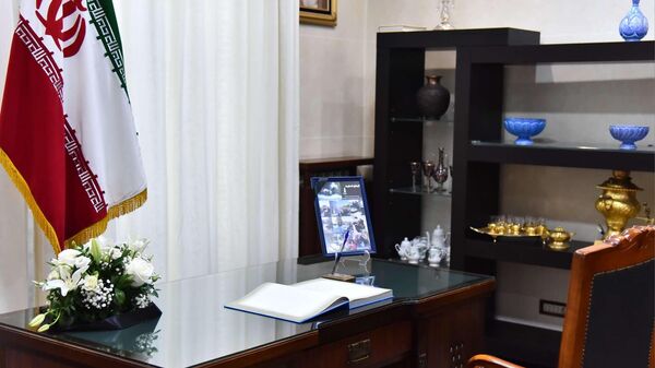 Knjiga žalosti otvorena u ambasadi Irana, arhivska fotografija - Sputnik Srbija