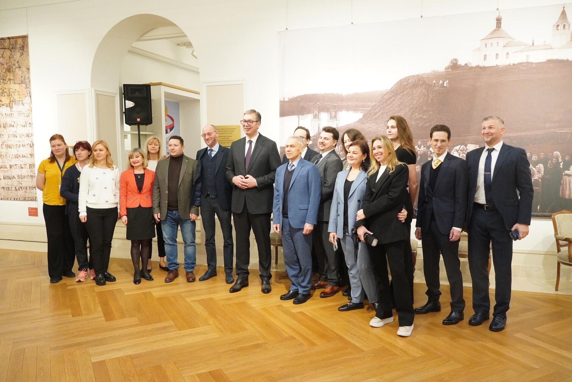 Aleksandar Vučić u Ruskom domu Aleksandar Vučić u Ruskom domu - Sputnik Srbija, 1920, 10.01.2024