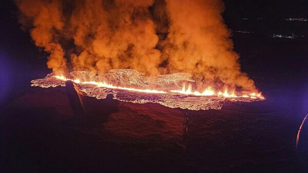 Ерупција вулкана на Исланду - Sputnik Србија