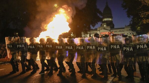 Protesti u Argentini - Sputnik Srbija