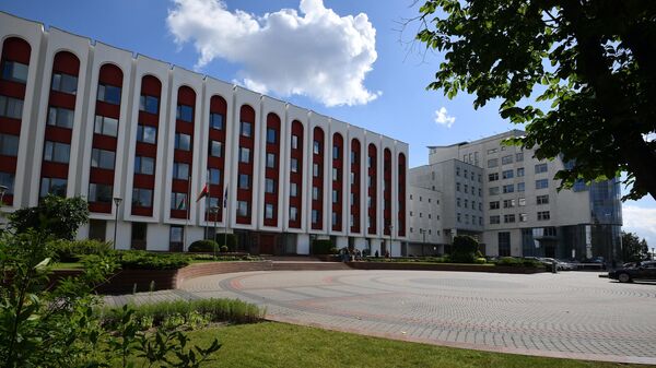 Зграда Министарства спољних послова Белорусије у Минску - Sputnik Србија