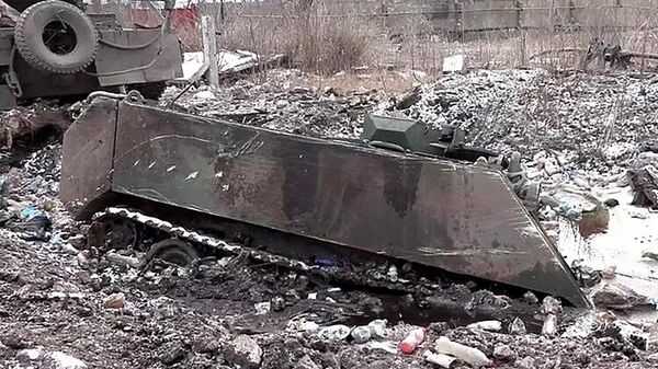 Уништена украјинска војна опрема у Авдејевки - Sputnik Србија